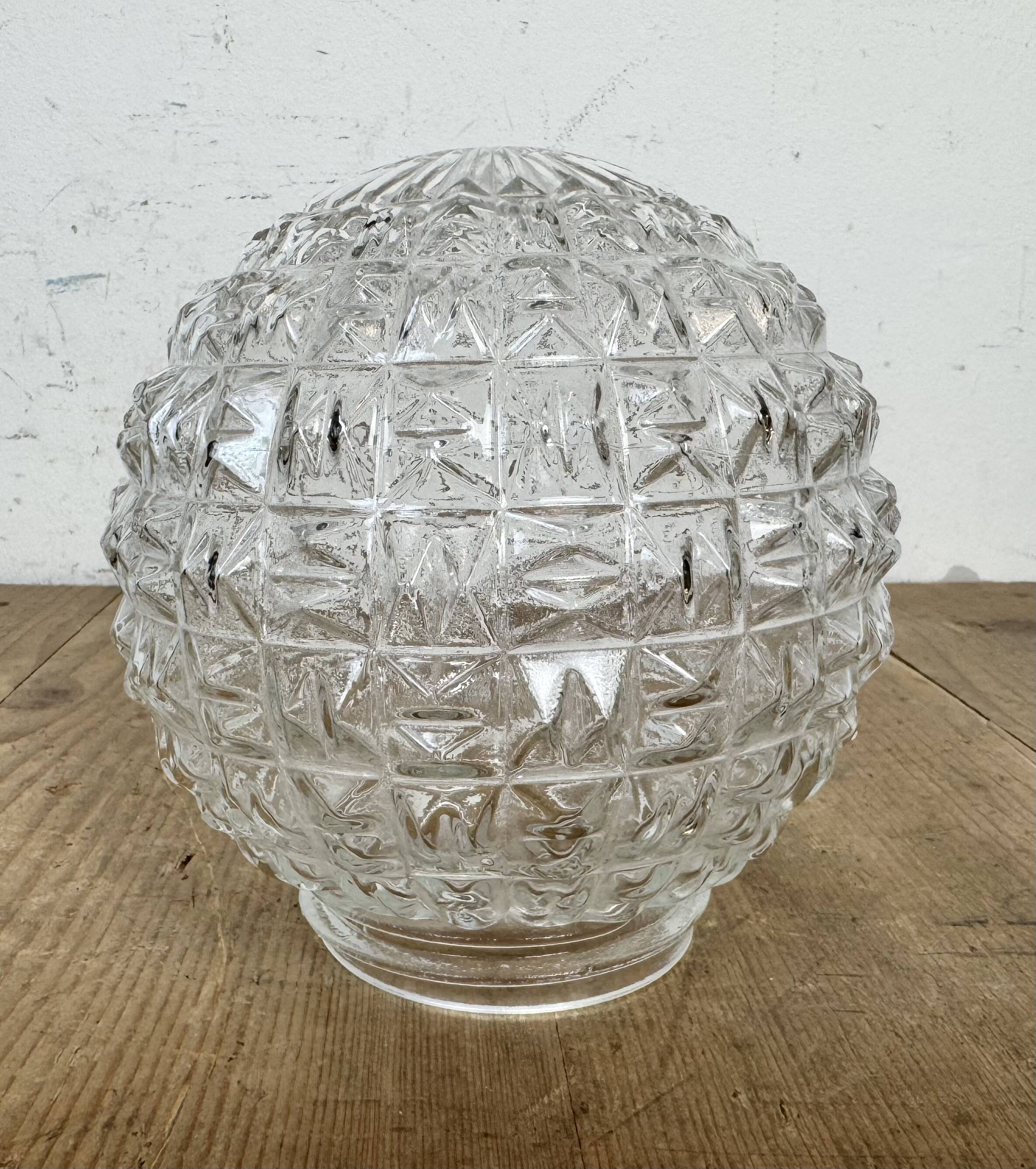 Vintage White Porcelain Pendant Light, 1970s