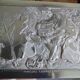 Antique silver-plated jewellery box