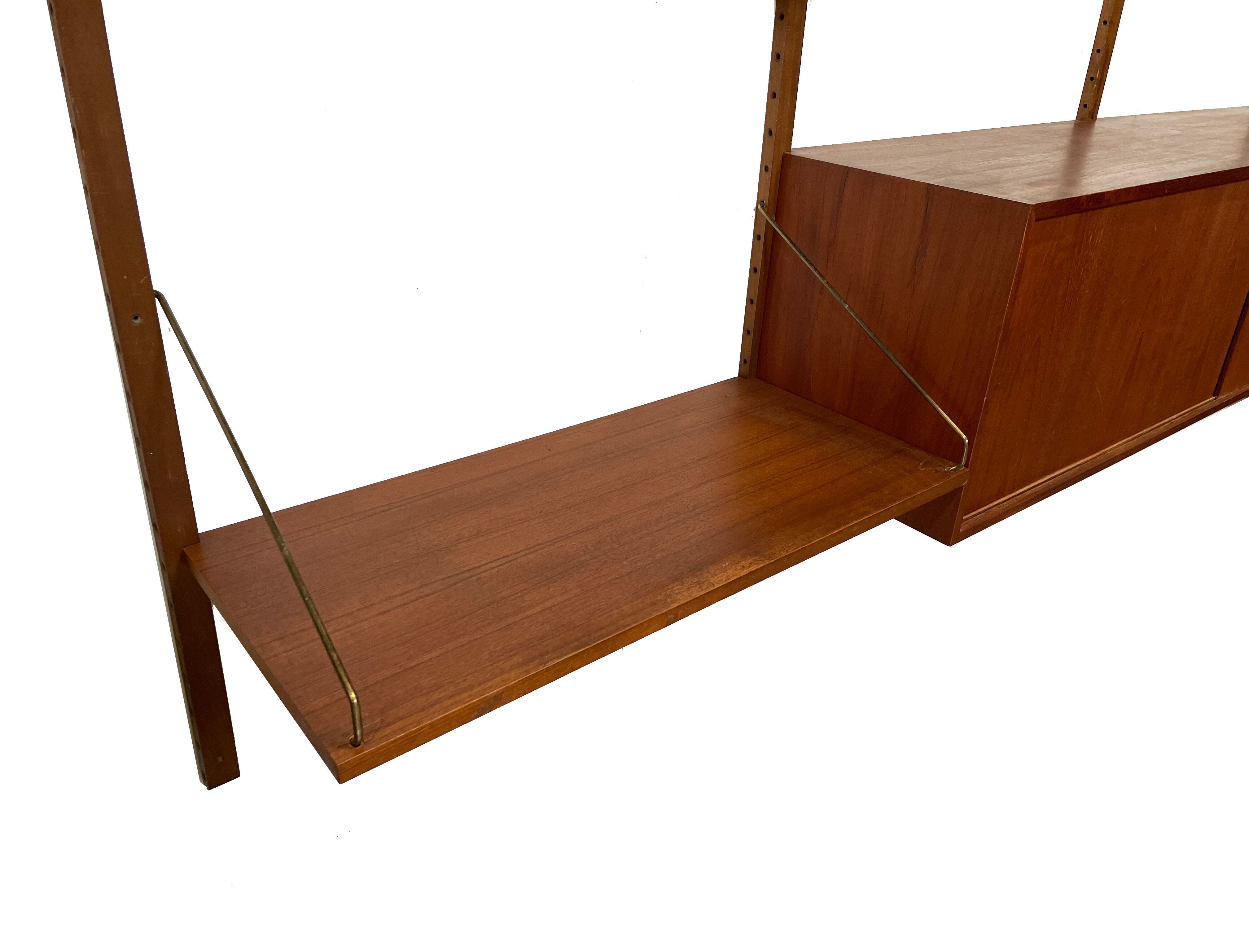 Vintage Poul Cadovius Royal System wall system wall unit