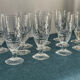 Set of 12 large Baccarat crystal glasses