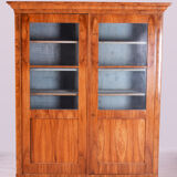 Biedermeier Display Cabinet made in 1830s Germany. Fully Restored Walnut.