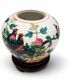 Cache-pot en porcelaine chinoise « famille rose »