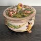 Old Italian ceramic jewellery box