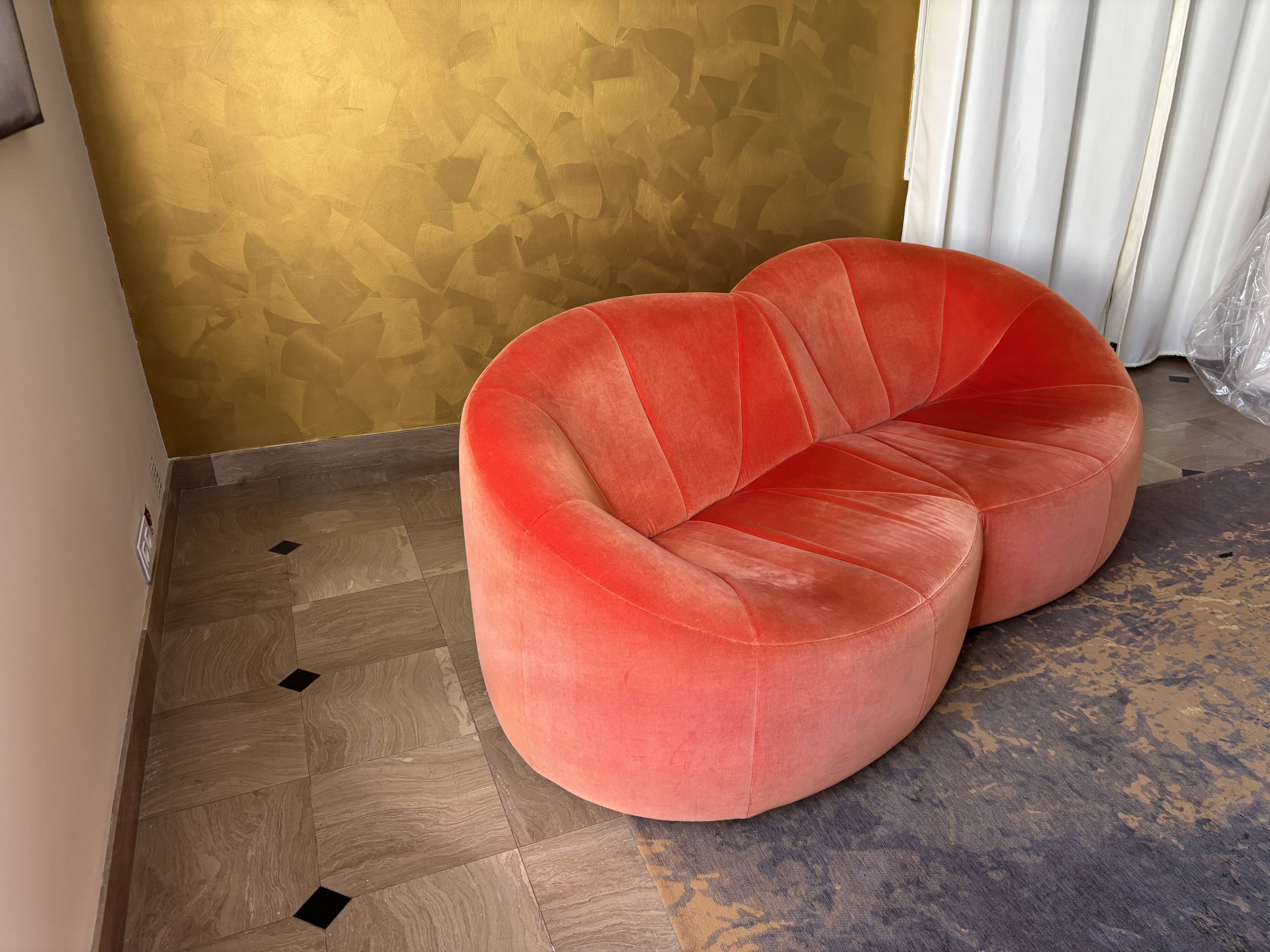 Pierre Paulin Pumpkin Sofa