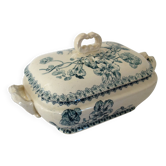 Small ironstone soup tureen Gien Capucines