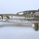 Silver metal knife holder