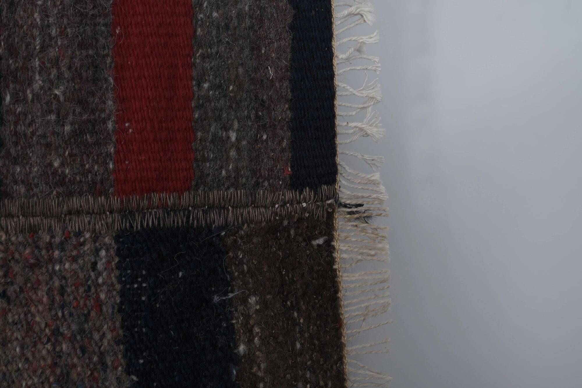 Vintage Turkish kilim handwoven 270x275 cm