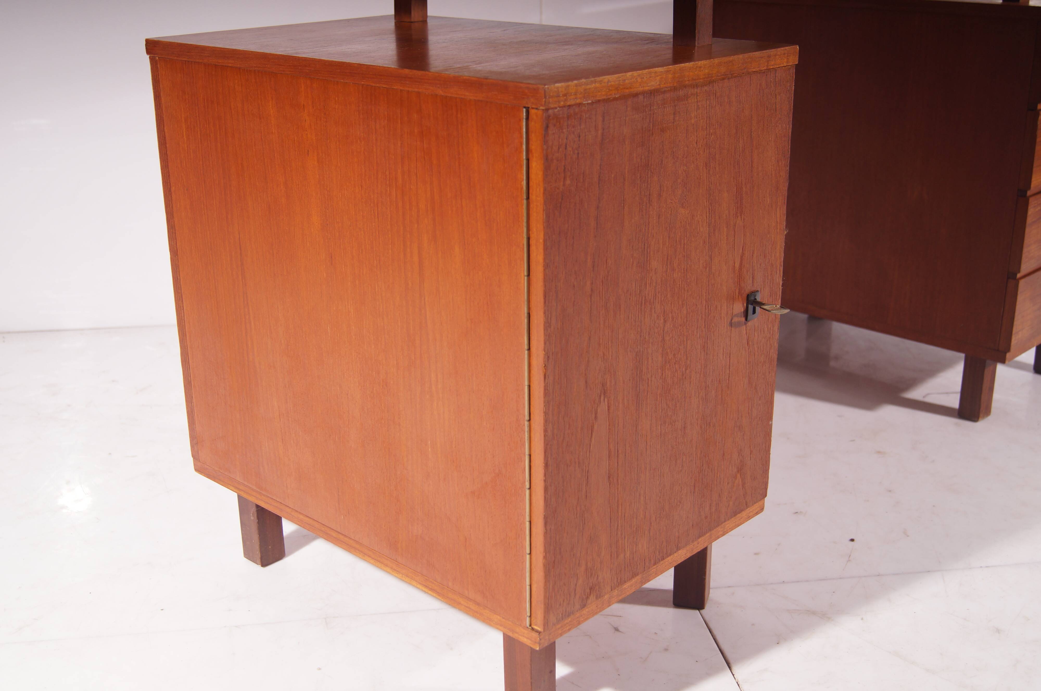 Teak Desk - Adjustable. 60's