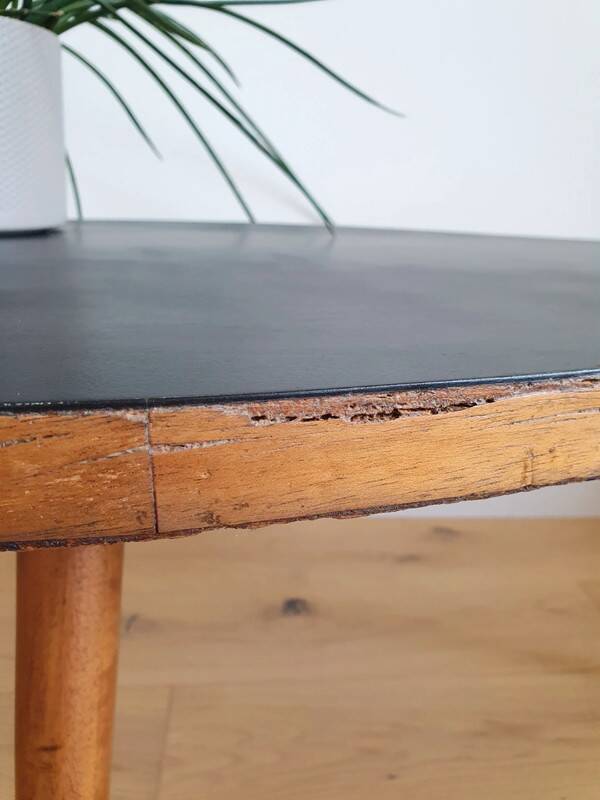 Vintage tripod coffee table