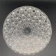 Serving dish and worked glass presentation