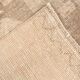 3x12 Beige & Brown Antique Turkish Runner Rug, 90x382Cm