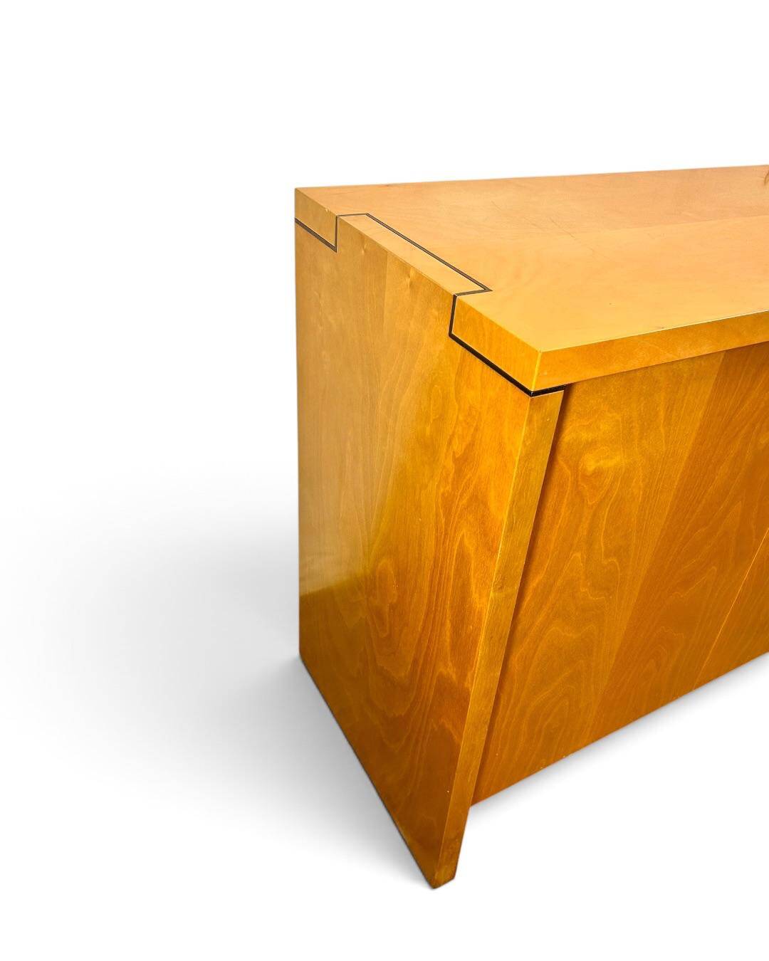 Pierre Balmain, Birch and brass enfilade 1980