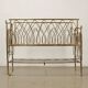 Vintage children's bed from the 1950s in brass, Italy.