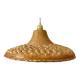 Vintag lampshade suspension in natural material