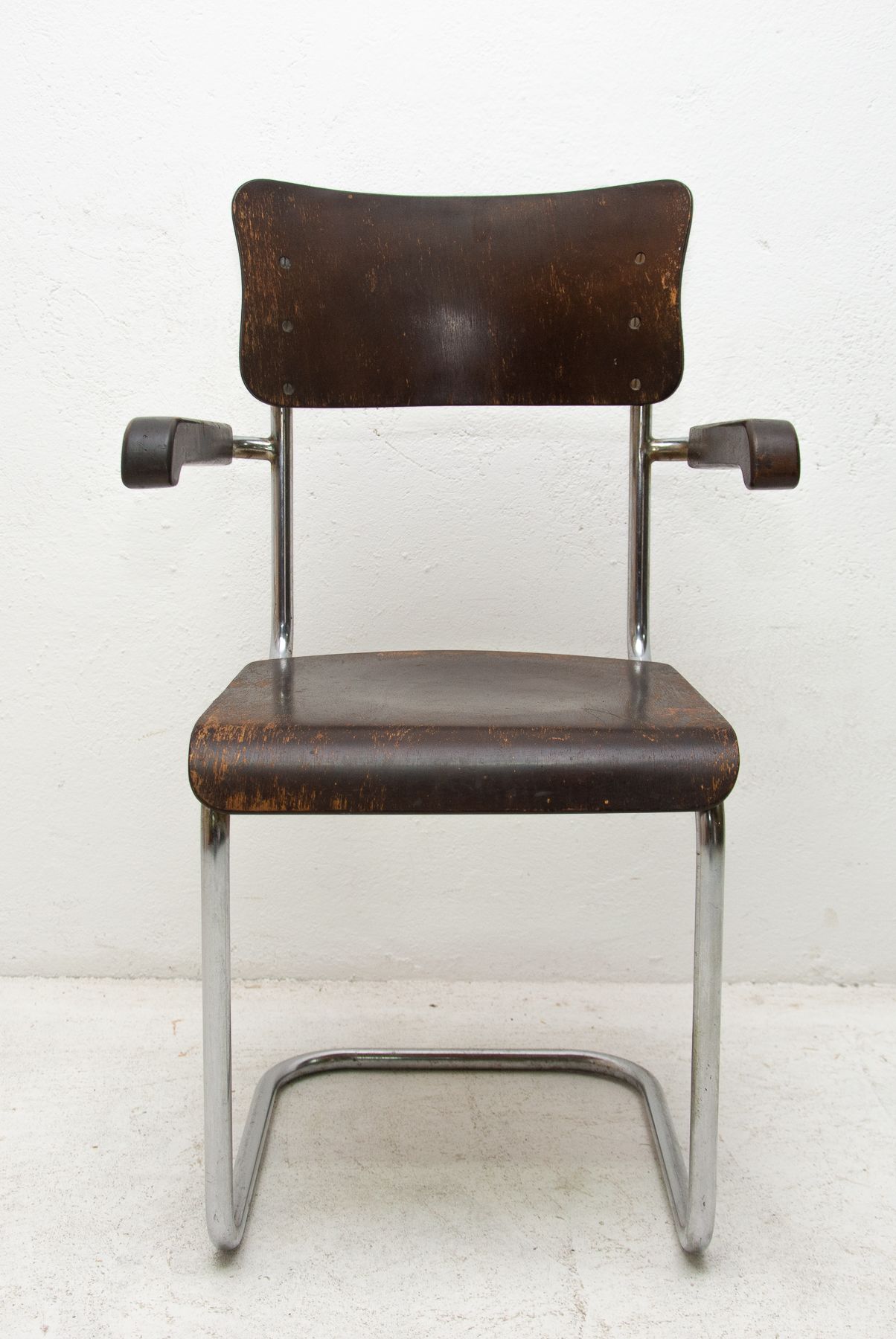 Writing desk chair by Robert Slezák, 1930s
