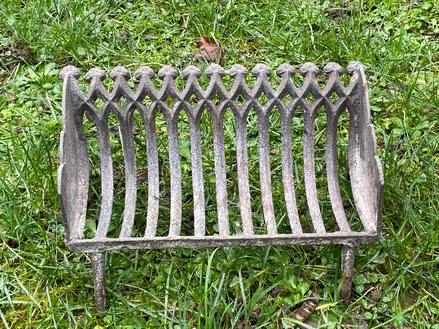Cast iron fireplace brazier