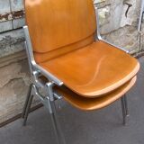 Paire de chaises Giancarlo Piretti 1970