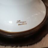 Pied de lampe Limoges hergey - années 80