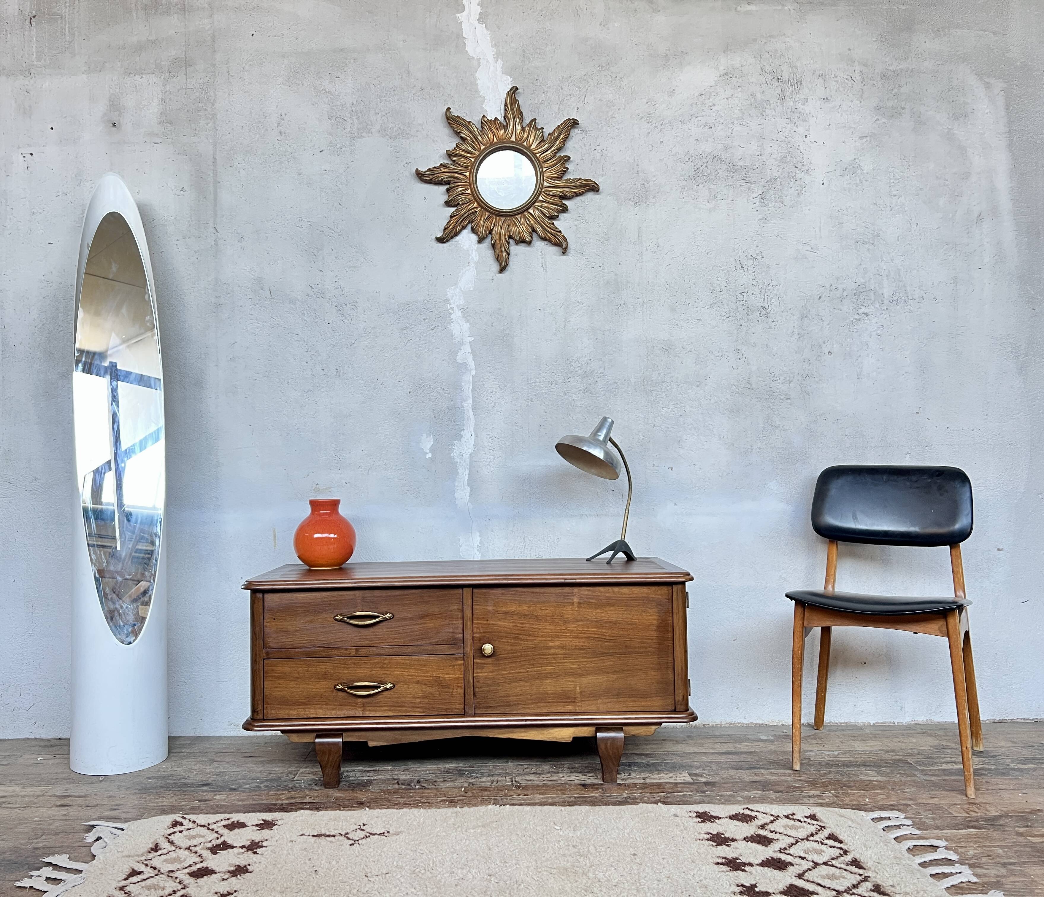Meuble tv enfilade vintage 1950