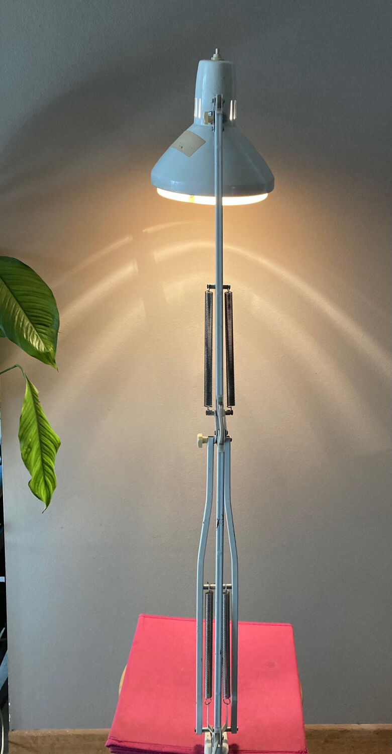 Workshop lamp or architect lamp LEDU type 2312 1970s