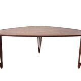 Asymmetrical coffee table 1950, Scandinavian BC Mobler