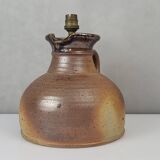 Sandstone lamp, Pierre Digan (1941-2016), La Borne