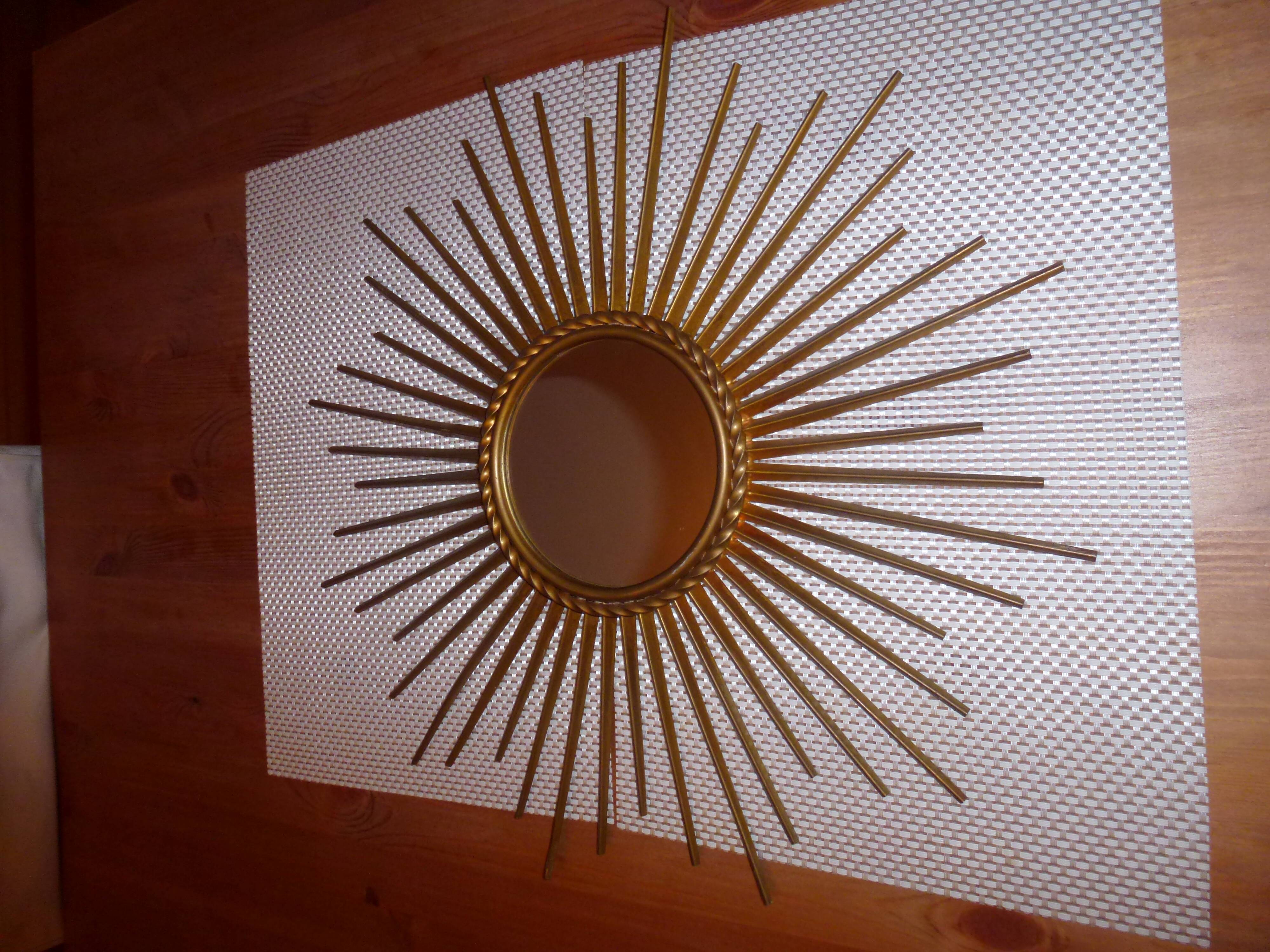 Miroir soleil 50x14 cm