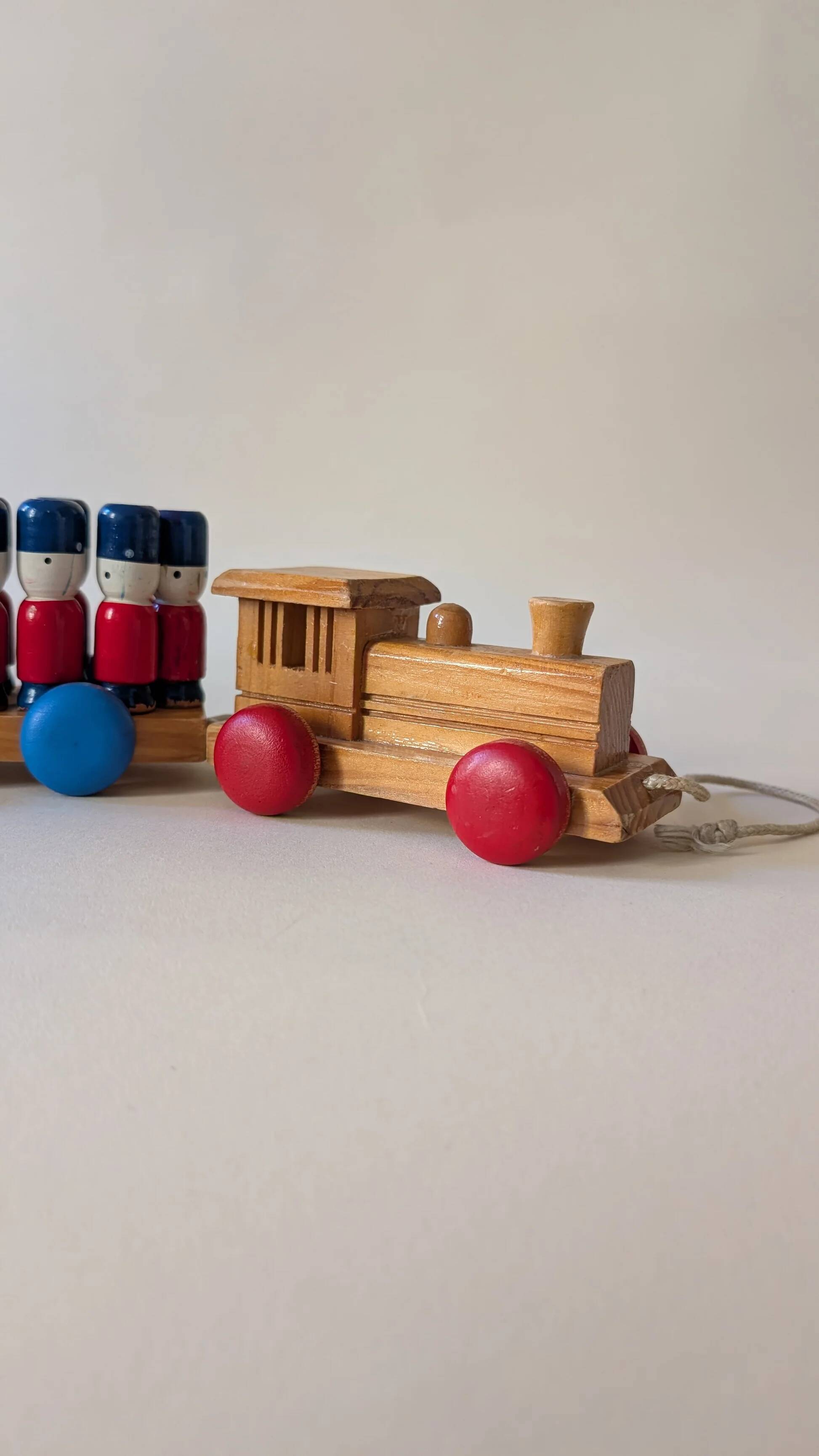 Wooden train
