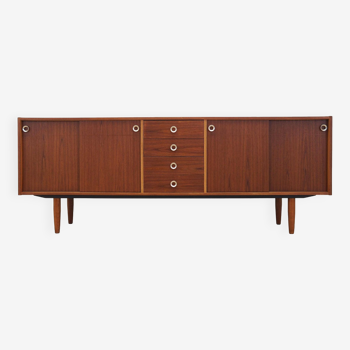 Buffet en teck, design suédois, années 1970, production : Suède