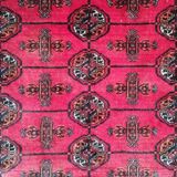 Handmade Turkmen Bukhara carpet 170x122cm