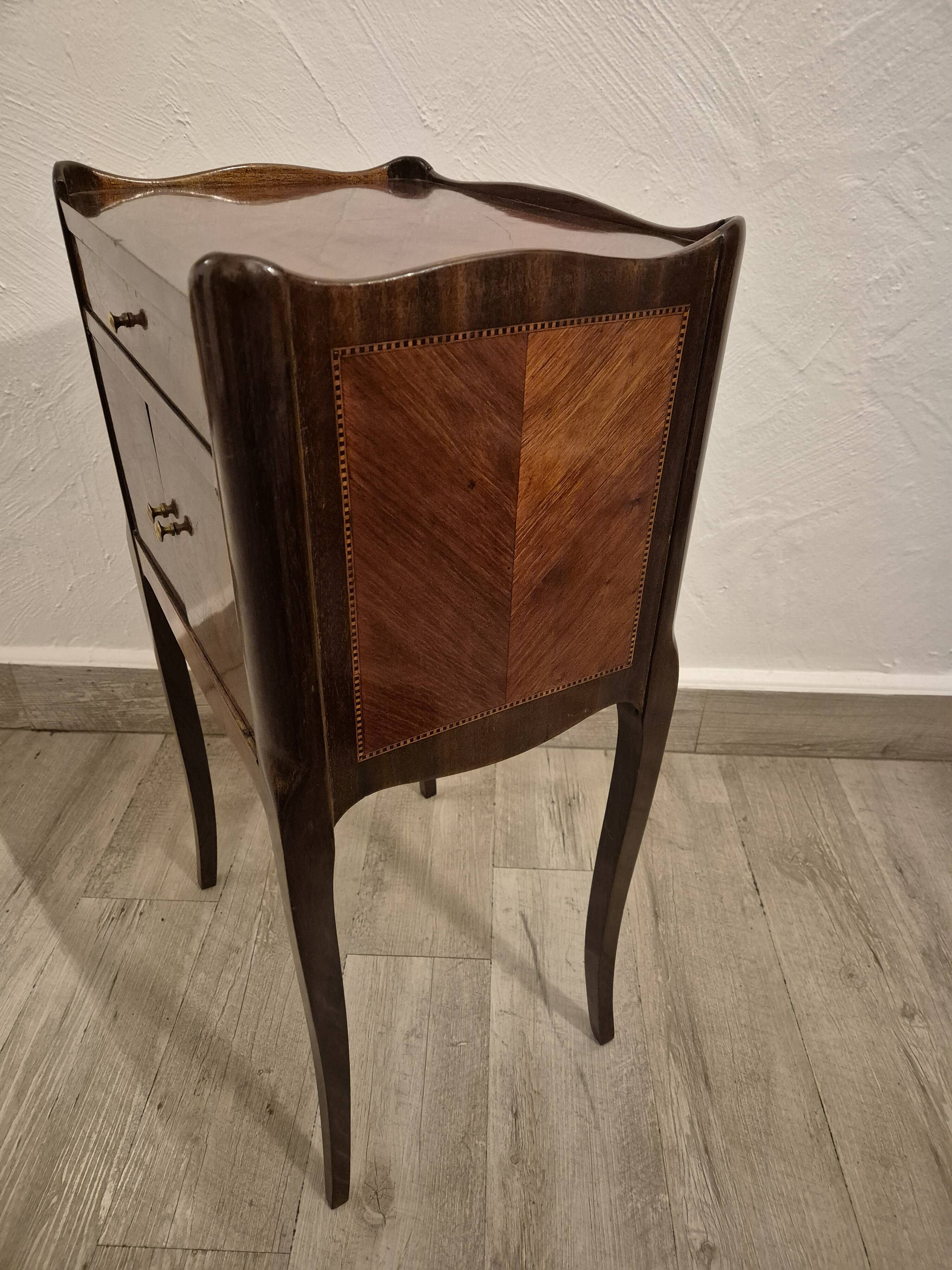 Louis XV style bedside table