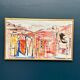 Swedish Oil on Canvas – “Composition” by Tore Hultcrantz
