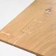 Solid wood dining table unique pieces in oak