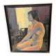 Oil painting of a naked woman
