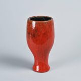 Pièce unique:  large vase par Robert et Jean Cloutier, circa 1955