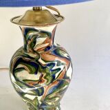 Mixed earth ceramic vase