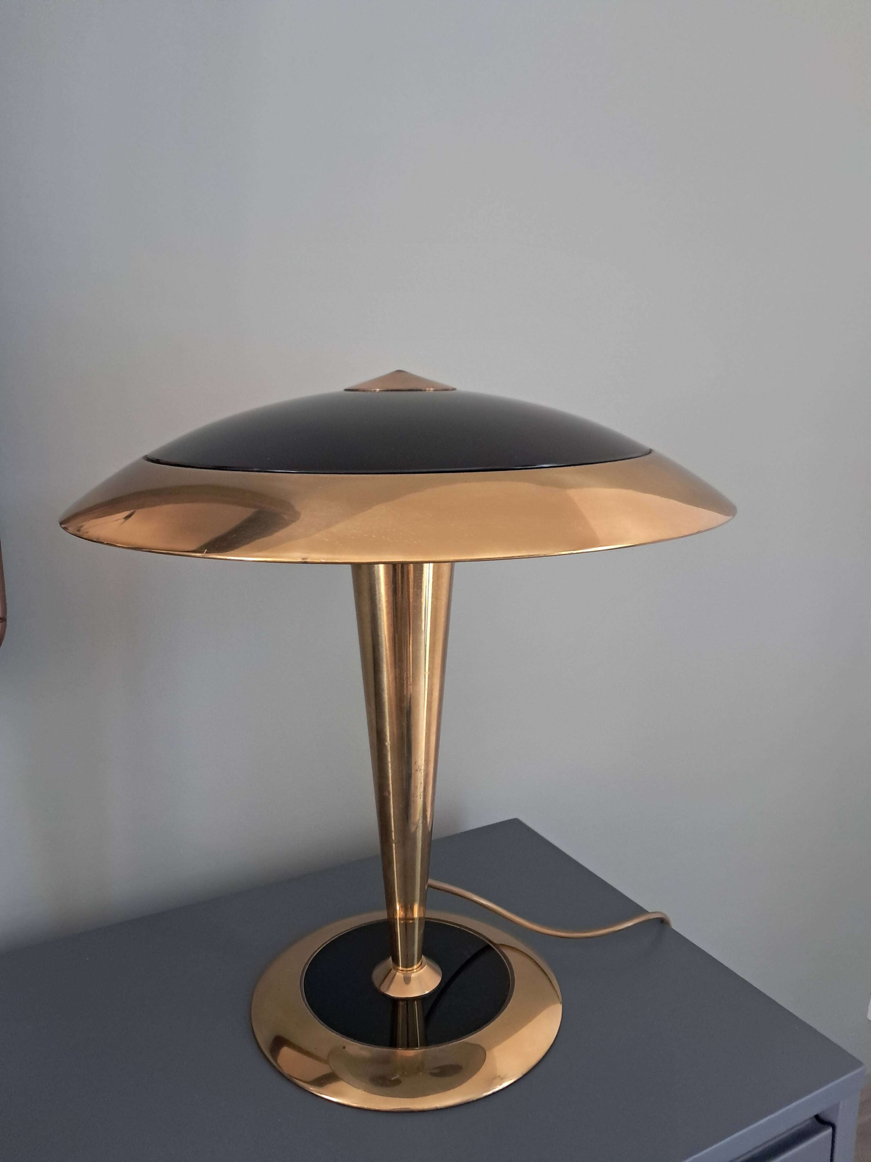 Italian mushroom lamp