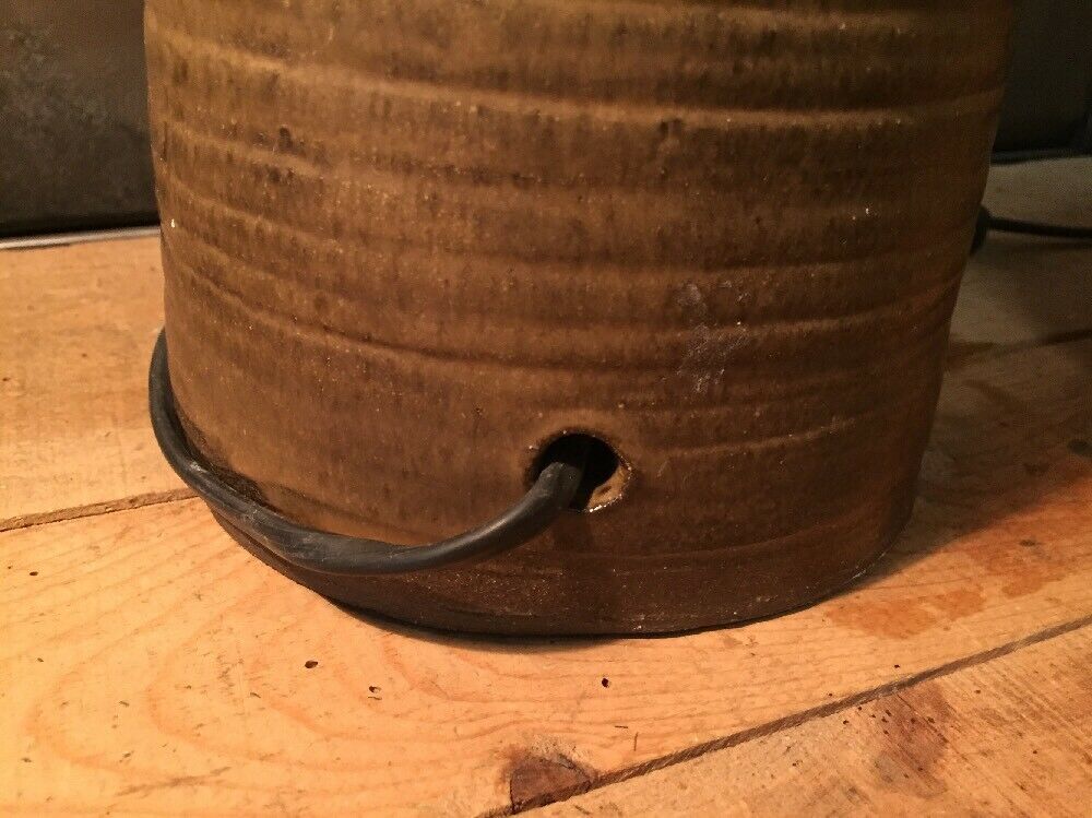 Lampe en céramique de Dour Thérèse Bataille
