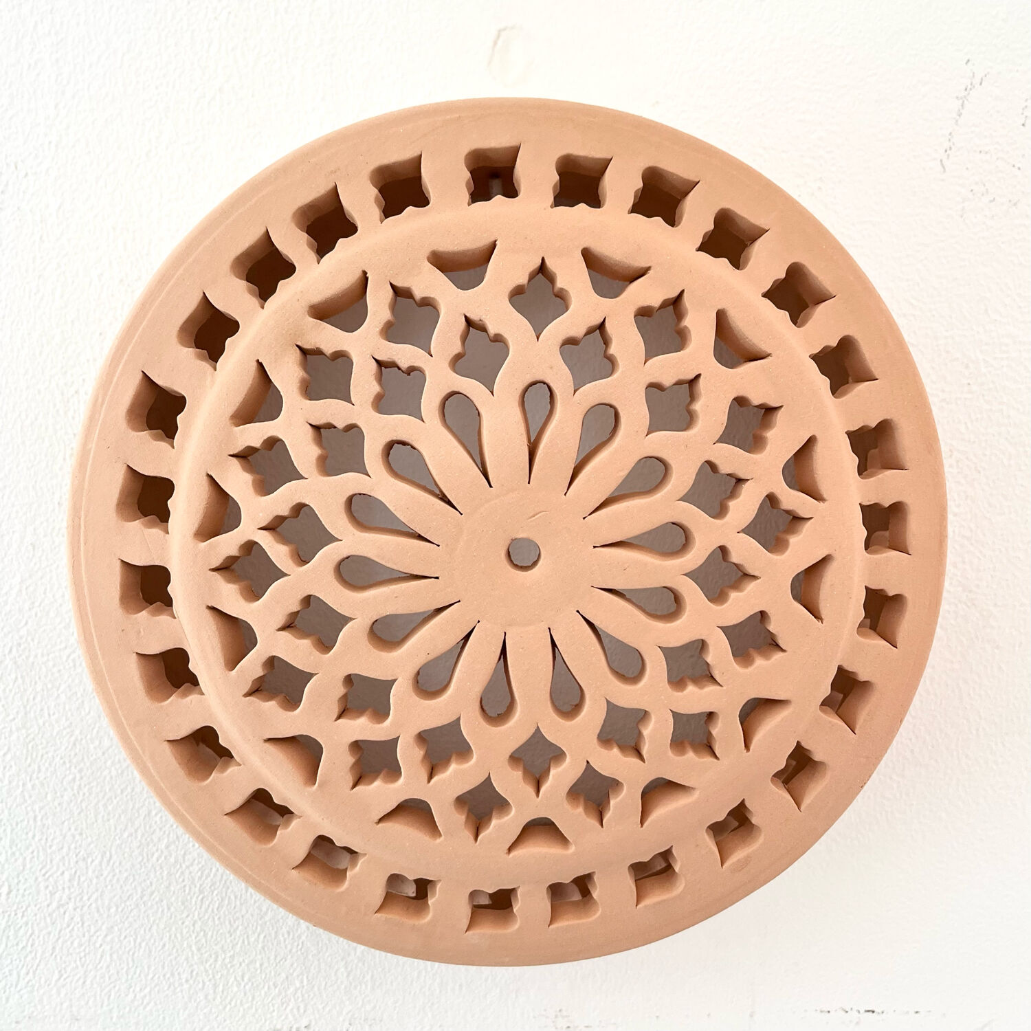 Terracotta wall light
