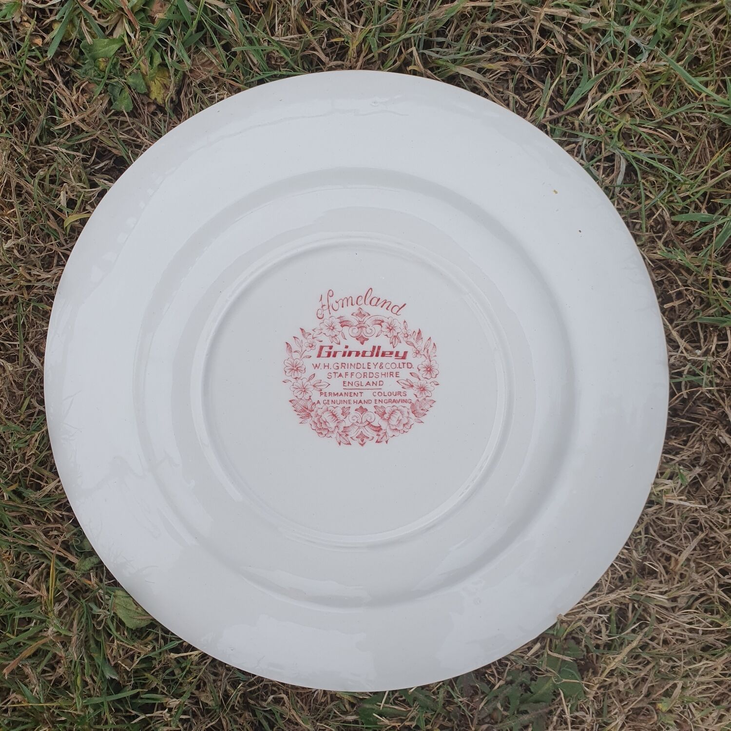 10 English porcelain dessert plates