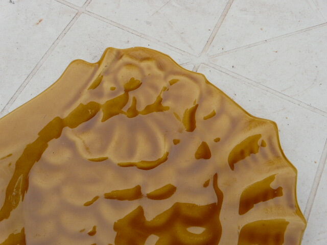 Empty fish-shaped pocket signed Vallauris Lunetta