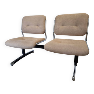 2-seater waiting bench from the 70s