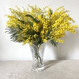 Glass butterfly vase