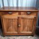 Louis XVI height-adjustable buffet in walnut