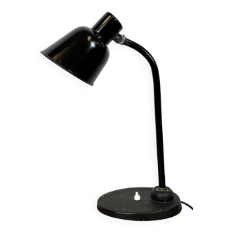 Vintage Black Table Lamp by Christian Dell for BUR Bunte & Remmler, 1930s