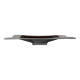Large brushed metal (aluminum) pocket, 20th century design
