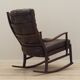 Beech rocking chair, Danish design, 1980s, production: Denmark