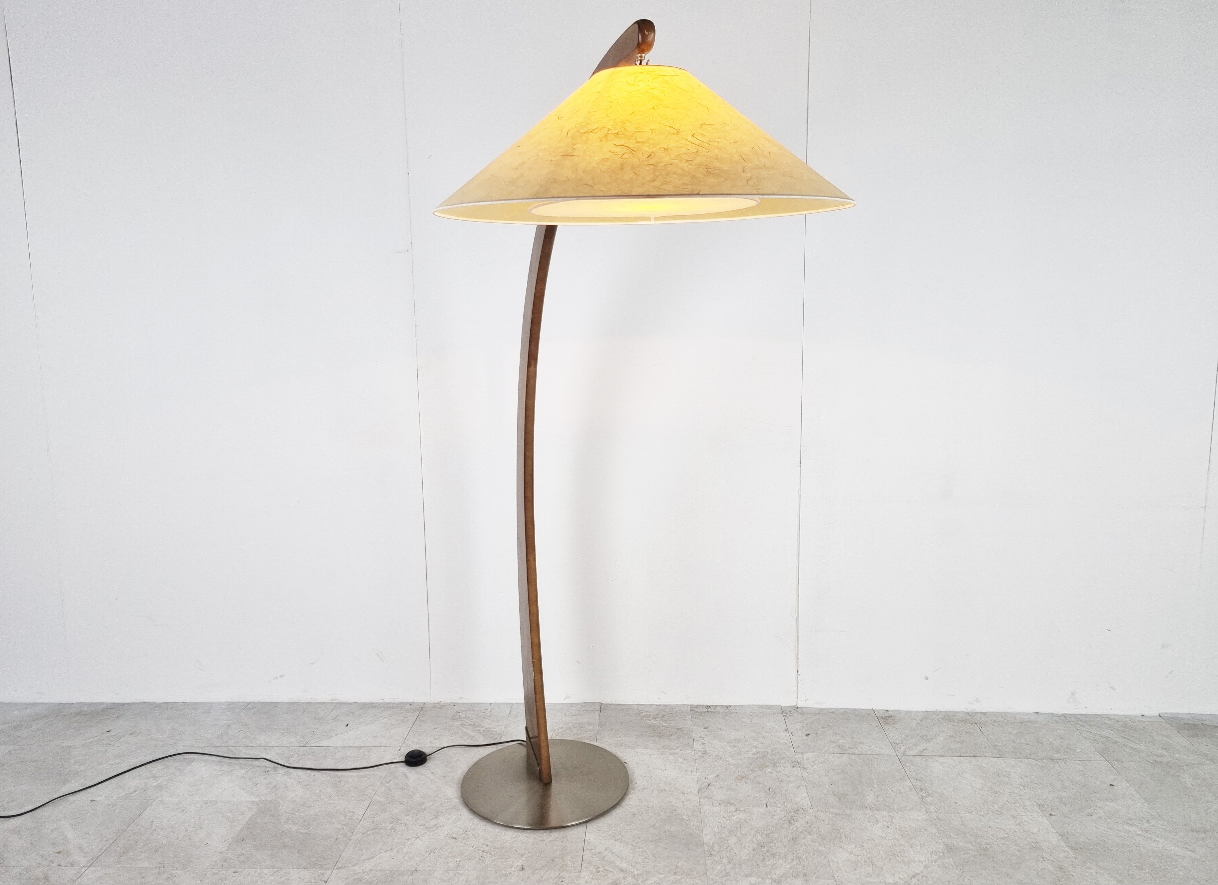 Natuzzi floor lamp, 1990s
