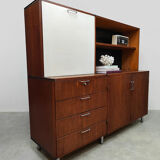 Vintage Dutch design cabinet secretary Cees Braakman Pastoe 1960 'Made to measure'