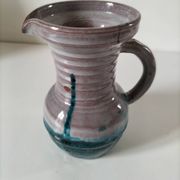 Glazed ceramic pitcher by Pichet Accolay, circa 1955–1965.
